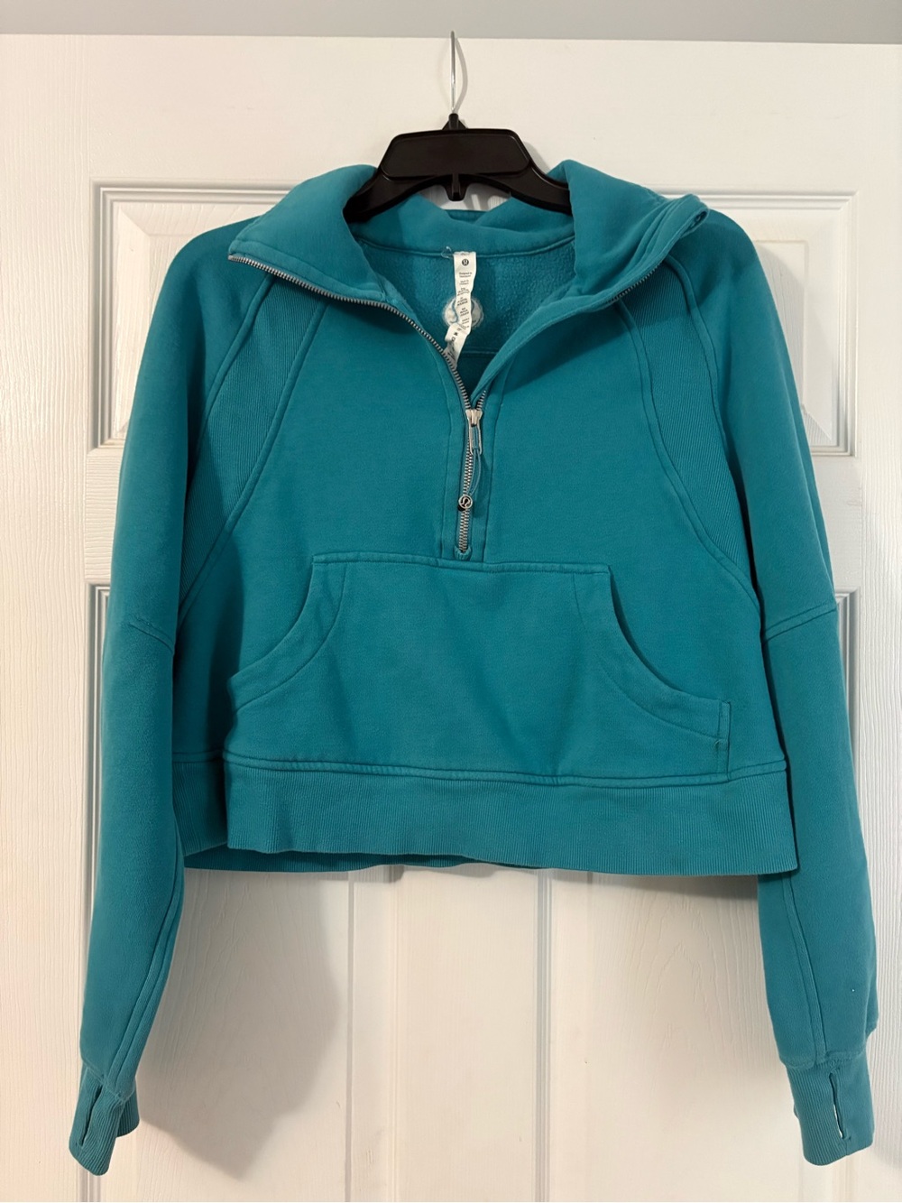 lululemon athletica Teal Half-Zip Pullover